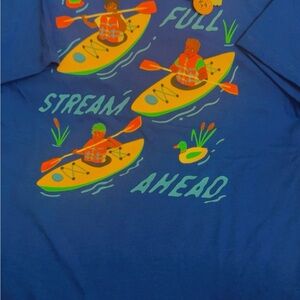 Cat & Jack Blue Kayak Graphic Rashguard